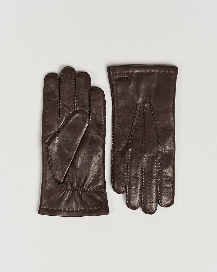 Mies | Käsineet | Hestra | Edward Wool Lined Glove Espresso