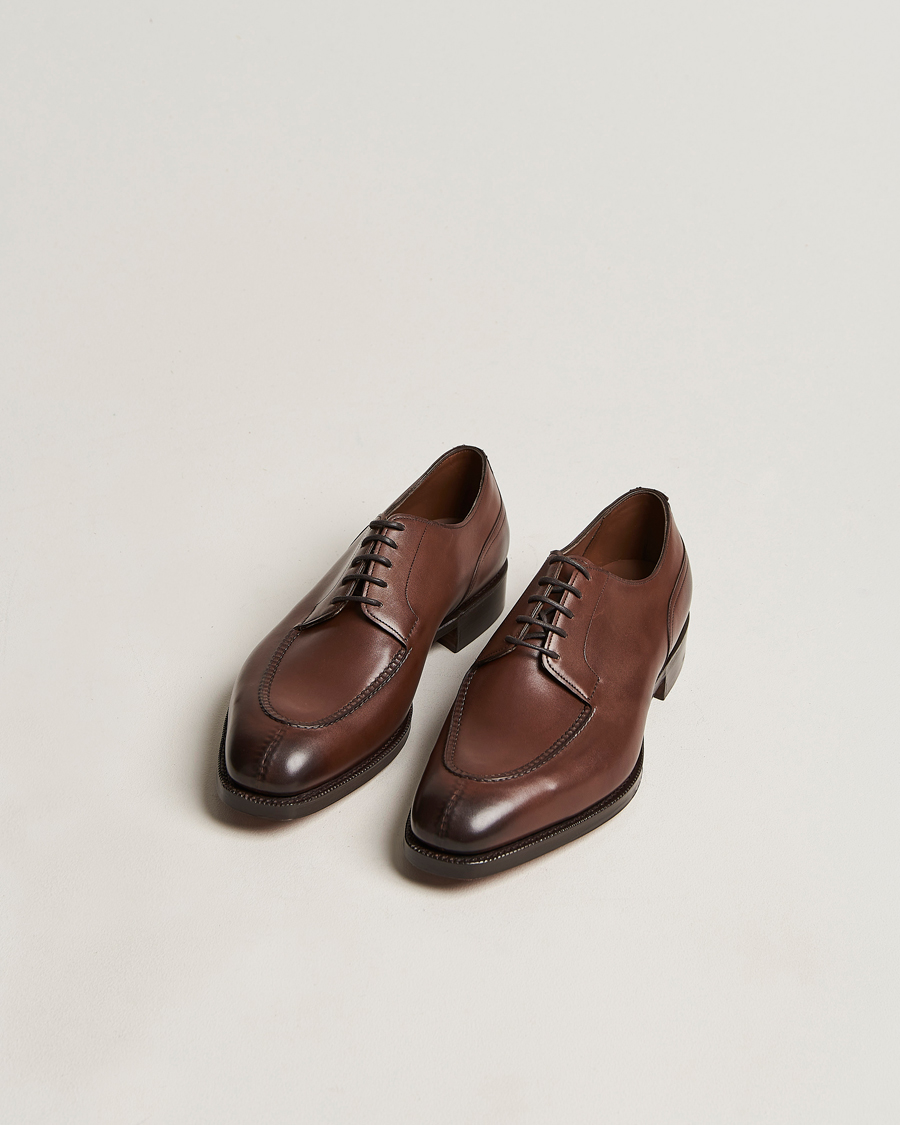 Mies | Derby-kengät | Edward Green | Dover Split Toe Dark Oak Calf