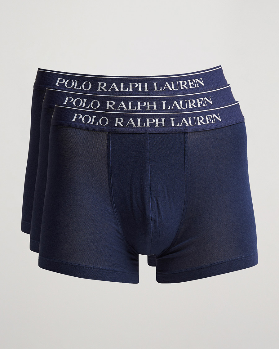 Miehet |  | Polo Ralph Lauren | 3-Pack Trunk Navy