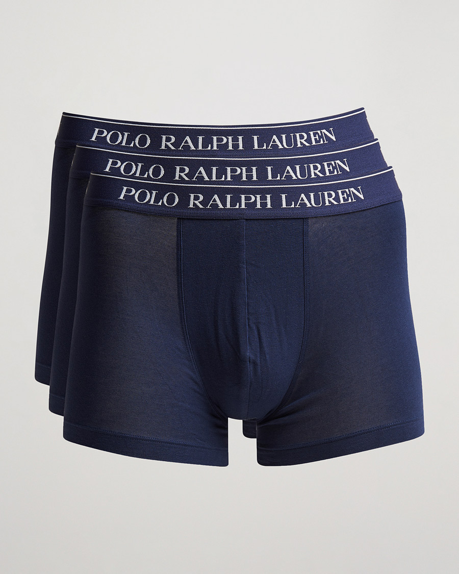 Mies | Alusvaatteet | Polo Ralph Lauren | 3-Pack Trunk Navy