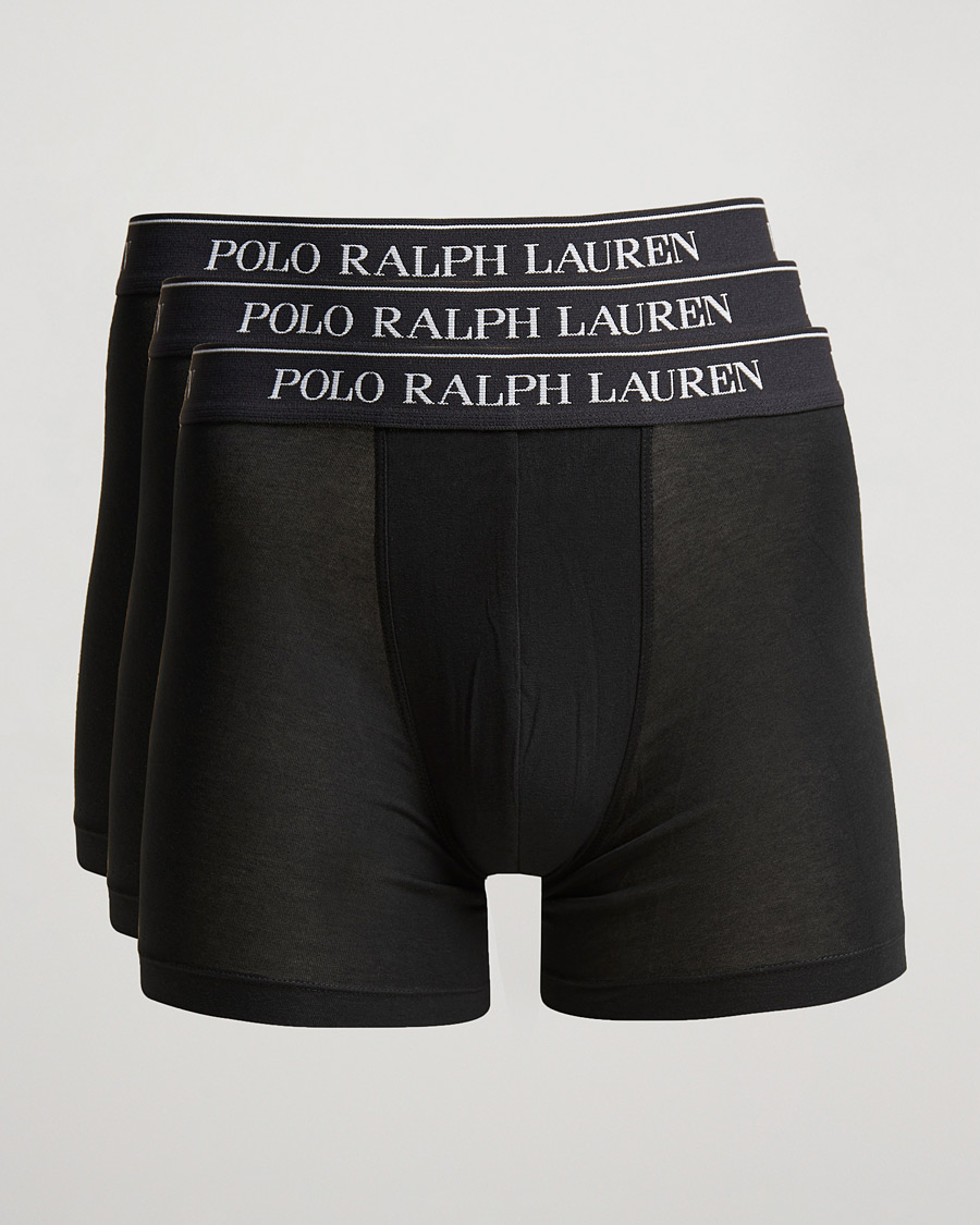 Miehet |  | Polo Ralph Lauren | 3-Pack Boxer Brief Polo Black