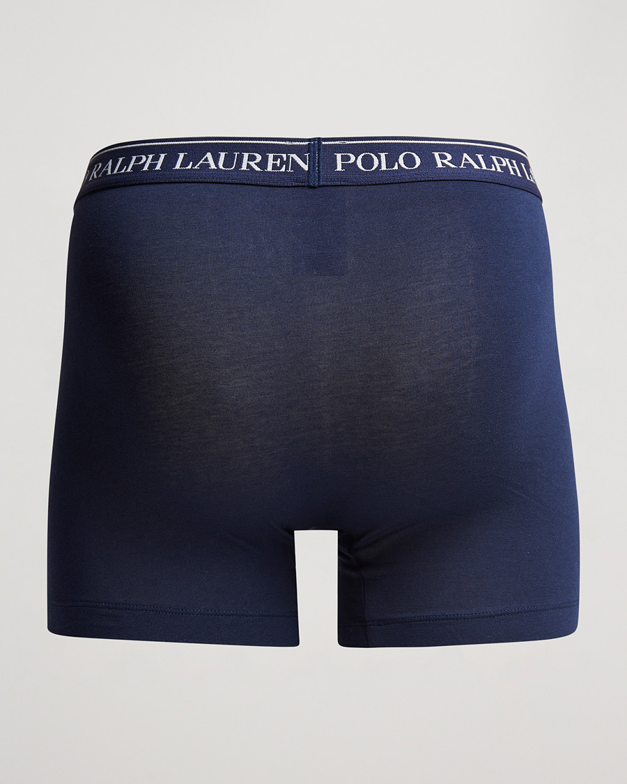 Mies | Alushousut | Polo Ralph Lauren | 3-Pack Boxer Brief Navy 