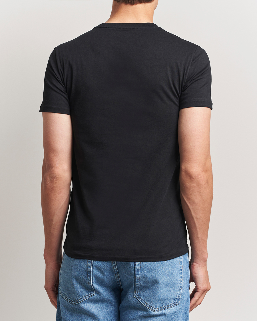 Mies | T-paidat | Polo Ralph Lauren | 2-Pack Cotton Stretch T-Shirt Black