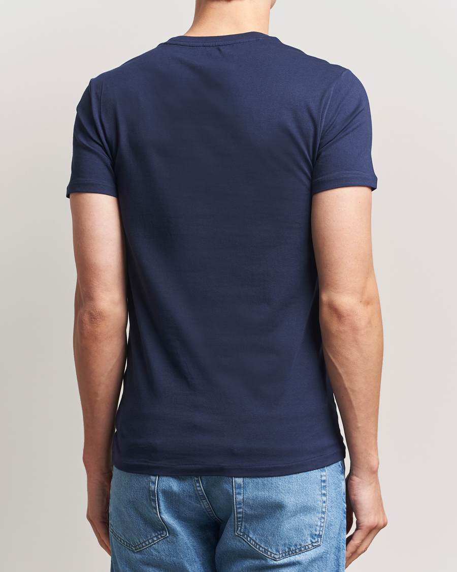 Mies | T-paidat | Polo Ralph Lauren | 2-Pack Cotton Stretch T-Shirt Cruise Navy