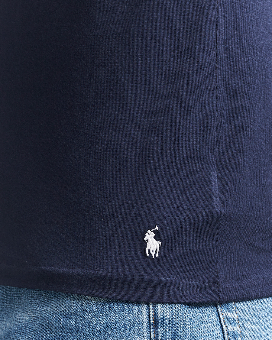 Mies | T-paidat | Polo Ralph Lauren | 2-Pack Cotton Stretch T-Shirt Cruise Navy