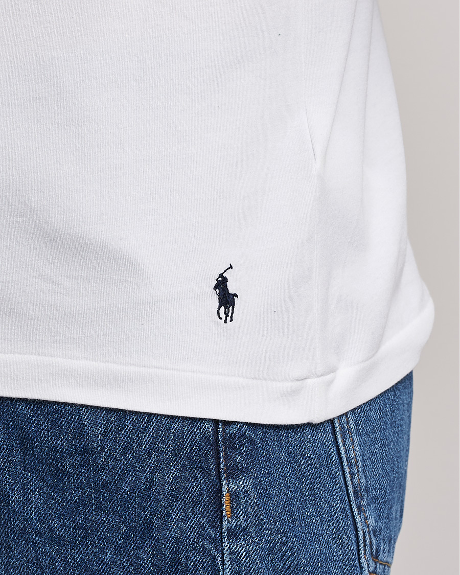 Mies | T-paidat | Polo Ralph Lauren | 2-Pack Cotton Stretch White