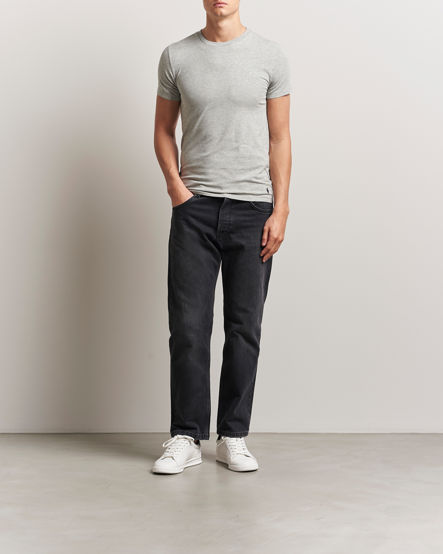 Mies | T-paidat | Polo Ralph Lauren | 2-Pack Cotton Stretch T-Shirt Andover Heather