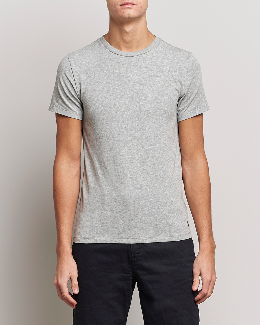 Mies | T-paidat | Polo Ralph Lauren | 2-Pack Cotton Stretch Andover Heather Grey
