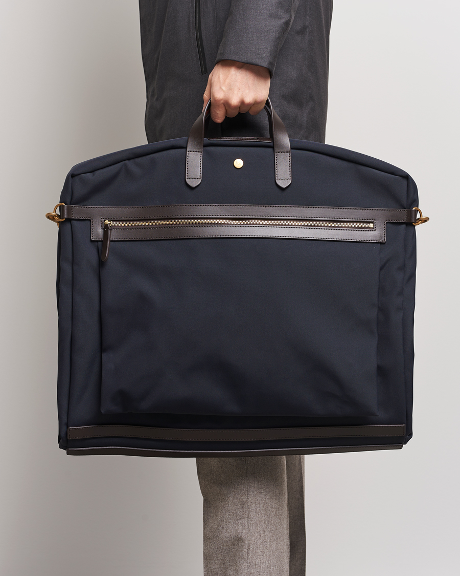 Mies | Laukut | Mismo | M/S Suit Carrier Navy/Dark Brown
