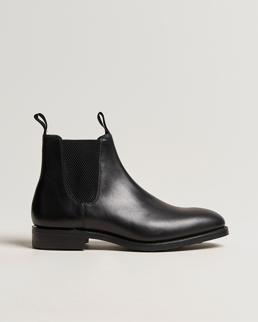 Mies | Nilkkurit | Loake 1880 | Chatsworth Chelsea Boot Black Calf