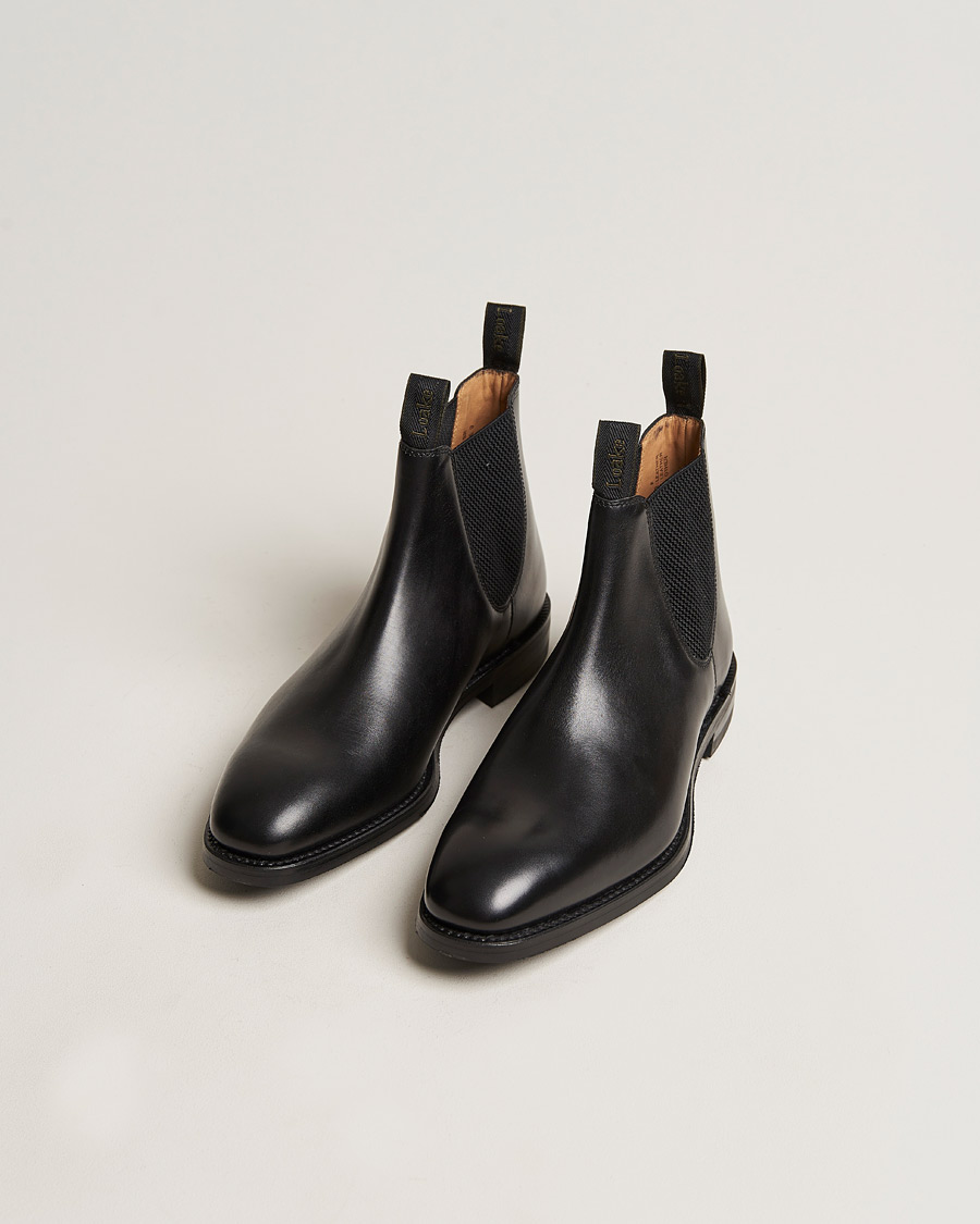 Mies | Nilkkurit | Loake 1880 | Chatsworth Chelsea Boot Black Calf