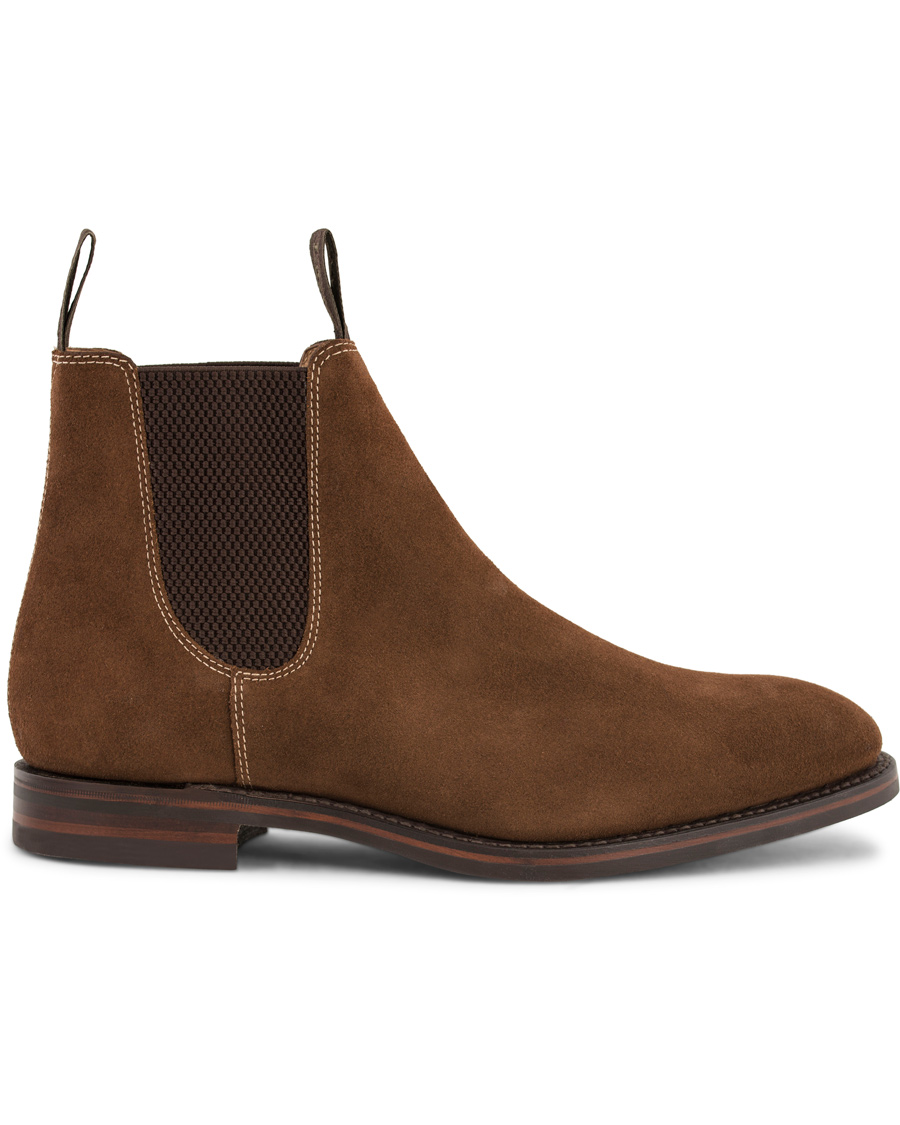 Mies | Loake 1880 Chatsworth Chelsea Boot Brown Suede | Loake 1880 | Chatsworth Chelsea Boot Brown Suede