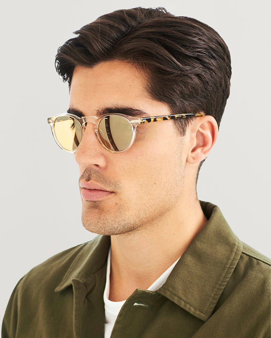 Mies | Oliver Peoples | Oliver Peoples | Gregory Peck Sunglasses Honey/Gold Mirror