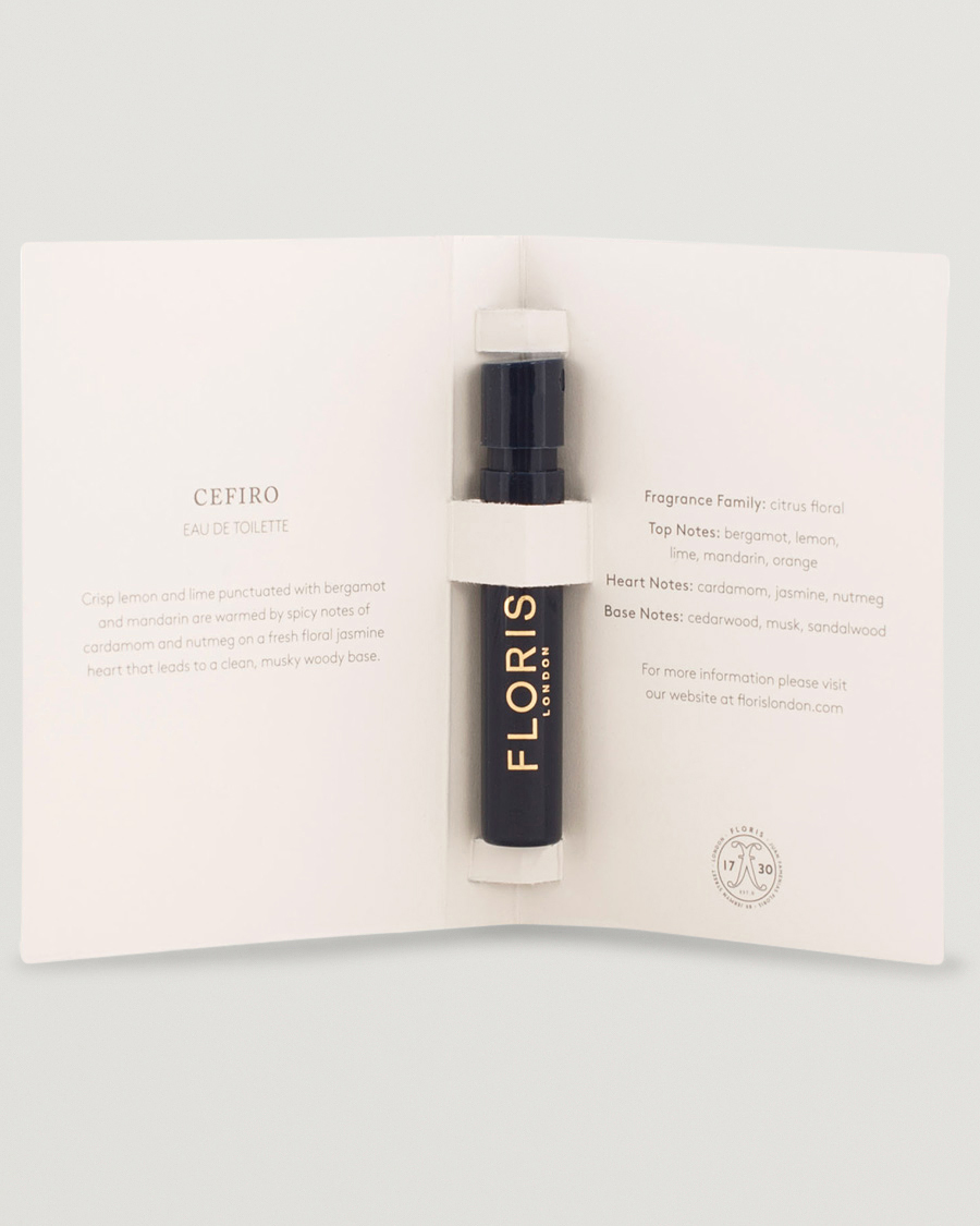 Mies | Tuoksut | | Floris London Cefiro Eau de Toilette 2ml Sample