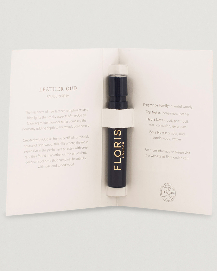 Mies | Tuoksut | | Floris London Leather Oud Eau de Parfum 1,2ml Sample