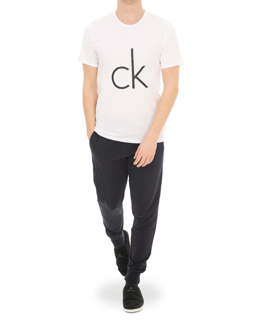 Mies | T-paidat | Calvin Klein | Logo Crew Neck Tee White