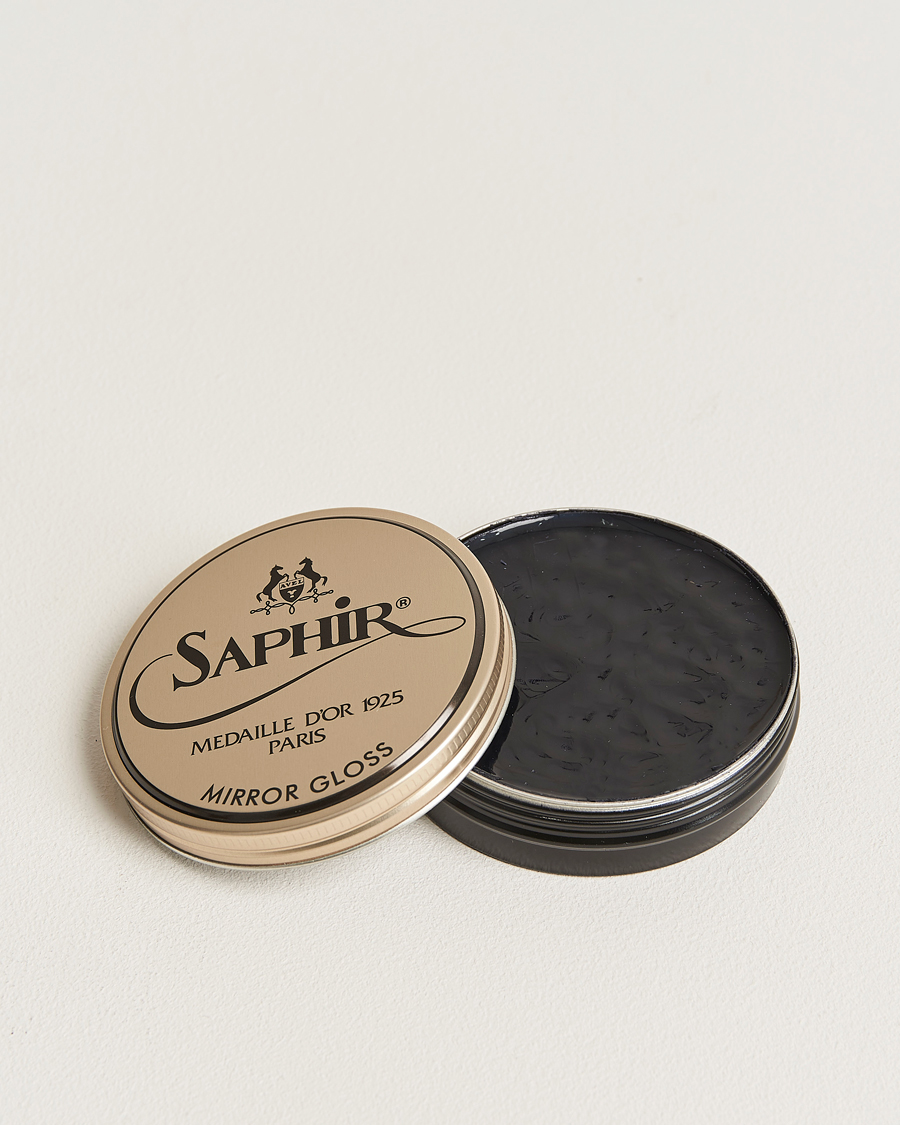 Mies | Kenkien huolto | Saphir Medaille d'Or | Mirror Gloss 75ml Black