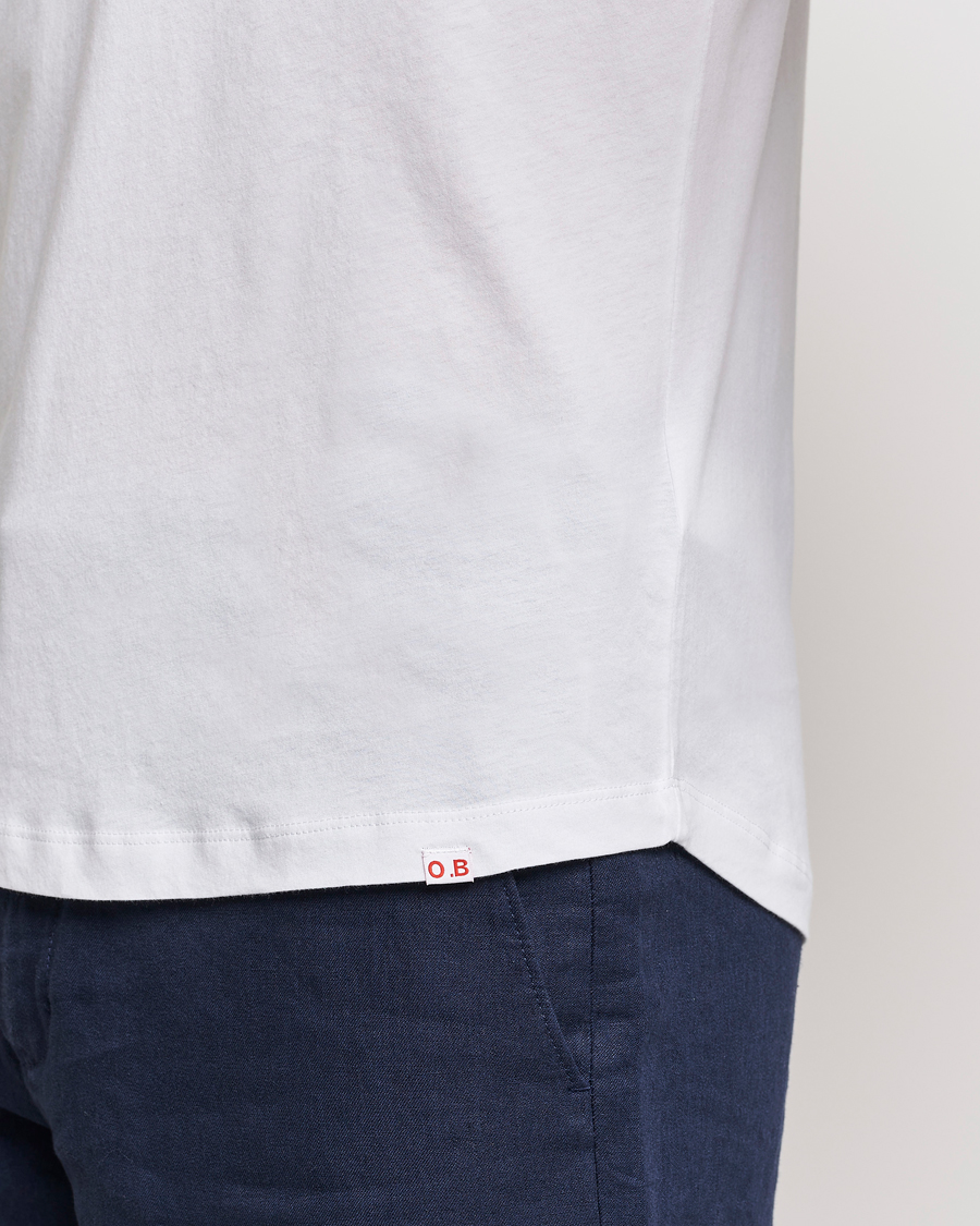 Mies | T-paidat | Orlebar Brown | OB Crew Neck Tee White
