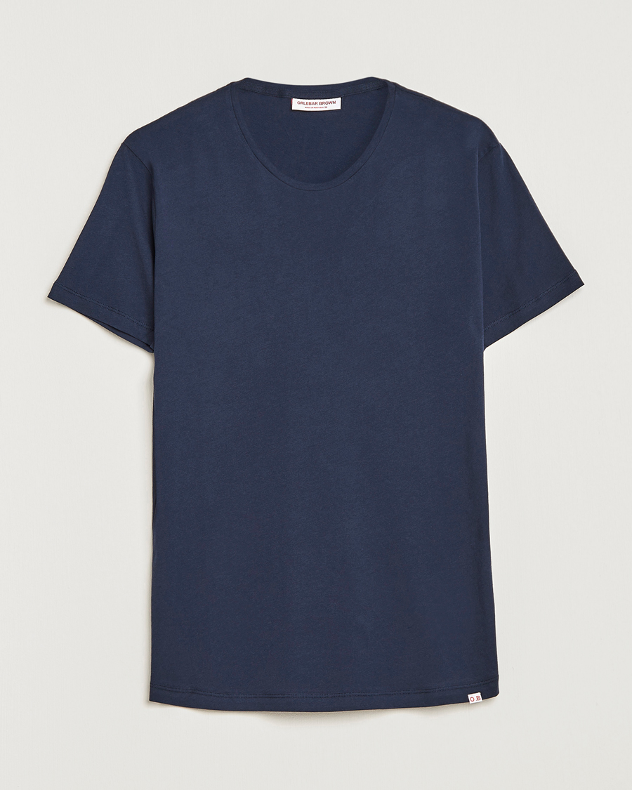 Mies | T-paidat | Orlebar Brown | OB Crew Neck Tee Navy
