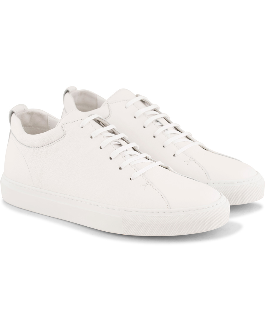 Miehet | Tennarit | C.QP | Tarmac Sneaker All White Leather