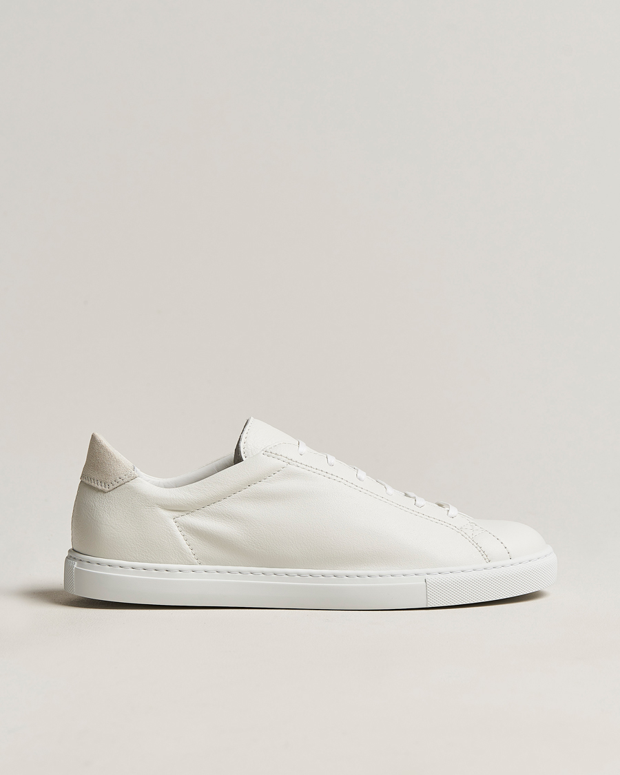 Miehet |  | C.QP | Racquet Sneaker White Leather