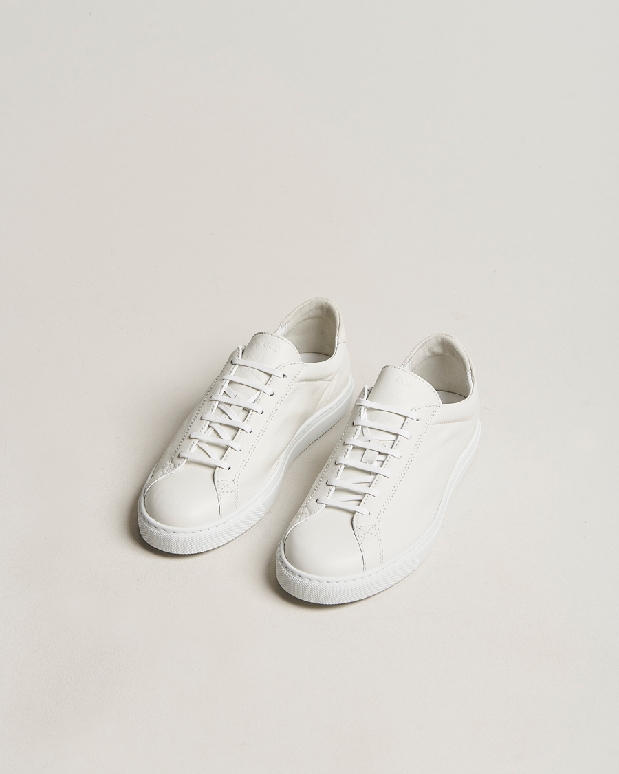 Mies | C.QP | C.QP | Racquet Sneaker White Leahter