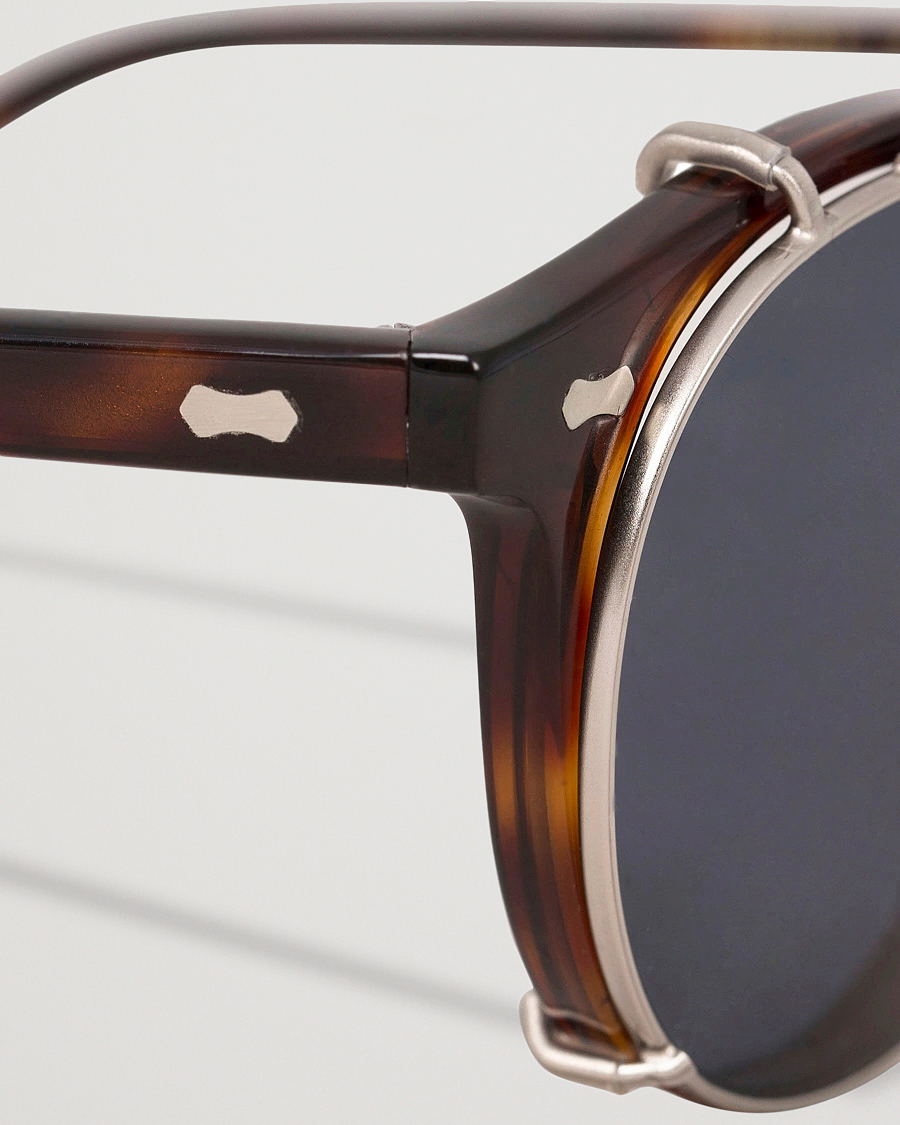 Mies | Aurinkolasit | TBD Eyewear | Pleat Clip On Sunglasses Classic Tortoise