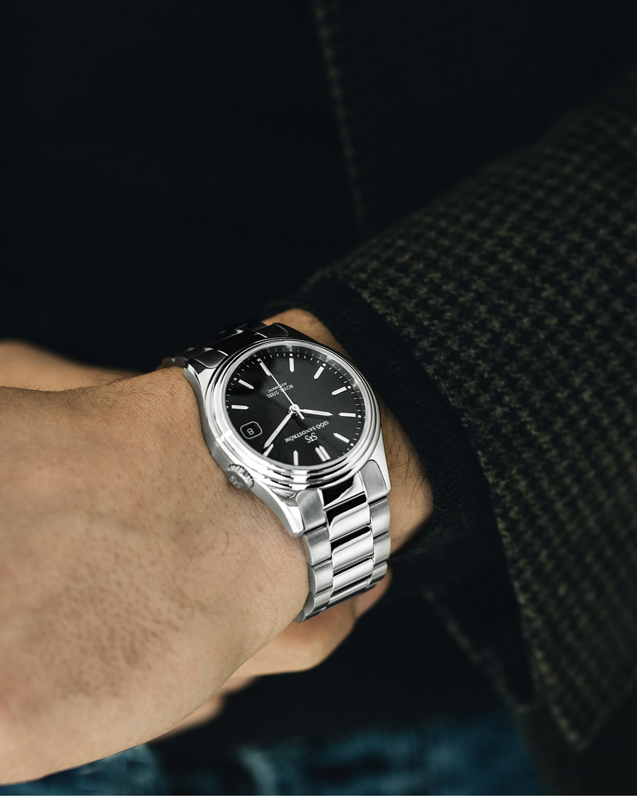 Mies | Sjöö Sandström Royal Steel Classic 36mm Black with Steel | Sjöö Sandström | Royal Steel Classic 36mm Black with Steel