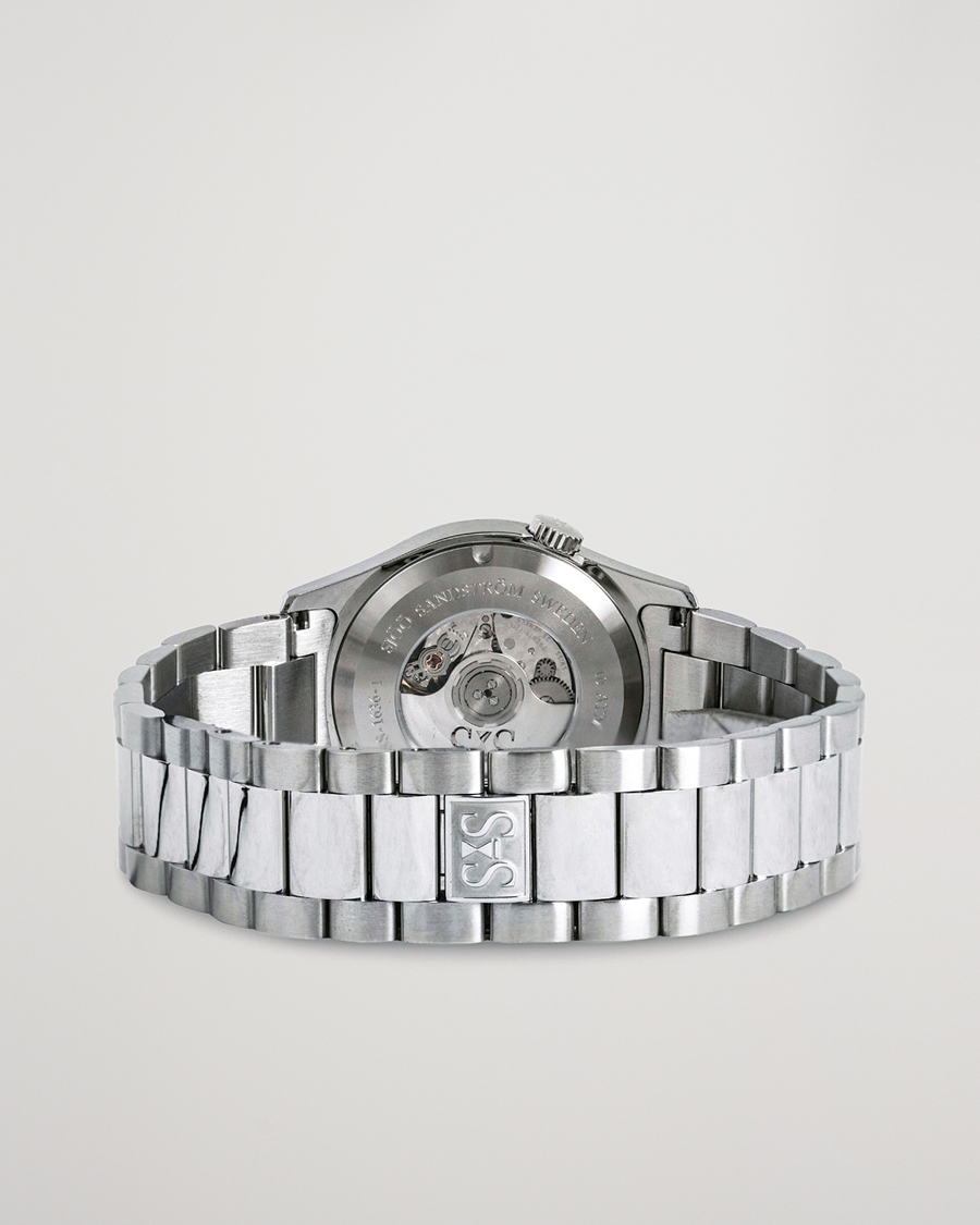 Mies | Sjöö Sandström Royal Steel Classic 36mm Black with Steel | Sjöö Sandström | Royal Steel Classic 36mm Black with Steel