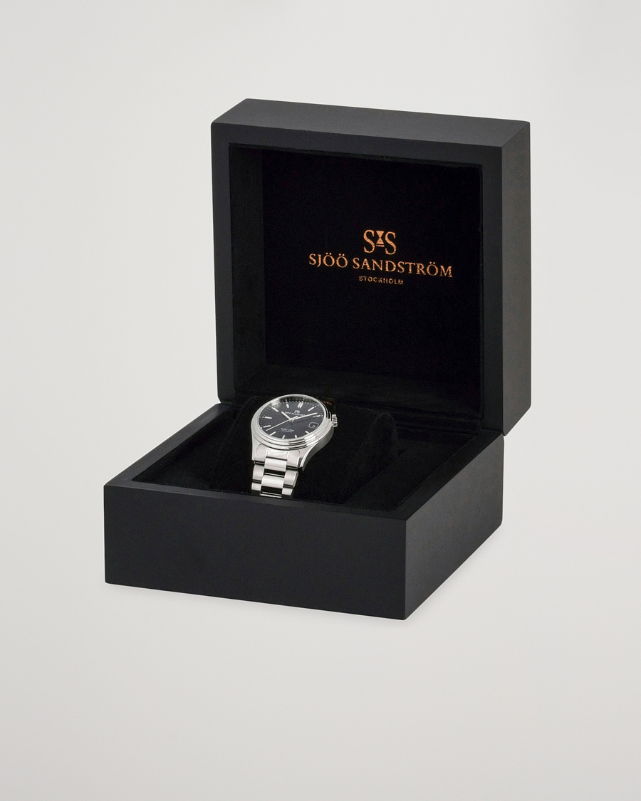 Mies | Sjöö Sandström Royal Steel Classic 36mm Black with Steel | Sjöö Sandström | Royal Steel Classic 36mm Black with Steel