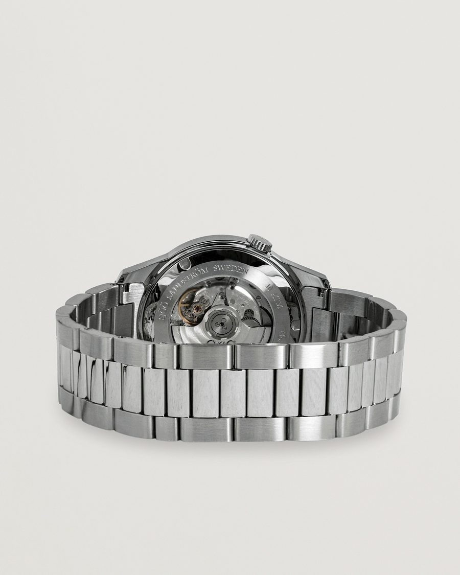 Mies | Sjöö Sandström Royal Steel Classic 41mm Black and Steel | Sjöö Sandström | Royal Steel Classic 41mm Black and Steel