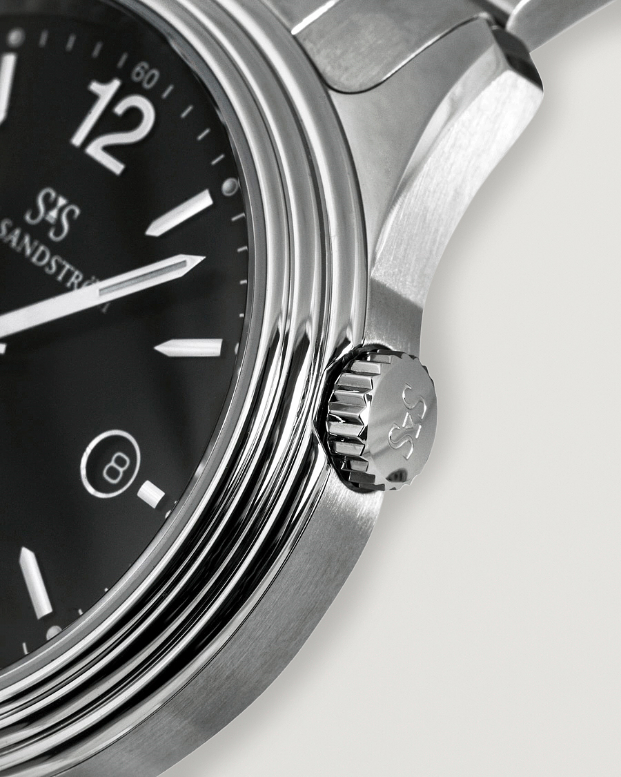 Mies | Sjöö Sandström Royal Steel Classic 41mm Black and Steel | Sjöö Sandström | Royal Steel Classic 41mm Black and Steel