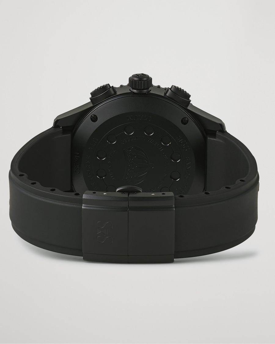 Mies | Sjöö Sandström UTC Skydiver 44,2mm Black Night and Black Rubber | Sjöö Sandström | UTC Skydiver 44,2mm Black Night and Black Rubber