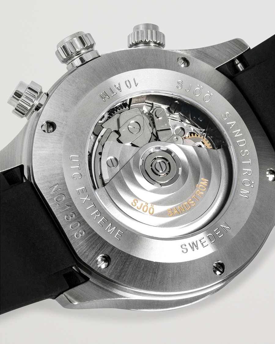 Mies | Sjöö Sandström UTC Extreme 44,2mm Silver and Black Rubber | Sjöö Sandström | UTC Extreme 44,2mm Silver and Black Rubber