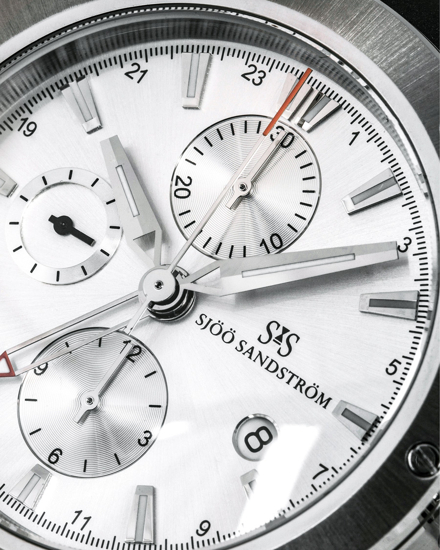 Mies | Sjöö Sandström UTC Extreme 44,2mm Silver and Black Rubber | Sjöö Sandström | UTC Extreme 44,2mm Silver and Black Rubber