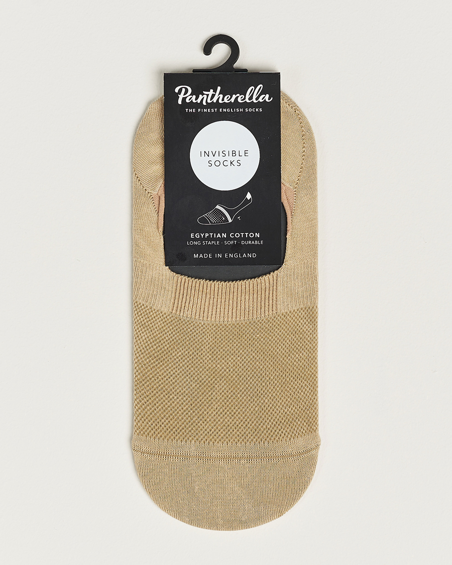 Miehet |  | Pantherella | Footlet Cotton/Nylon Sock Khaki