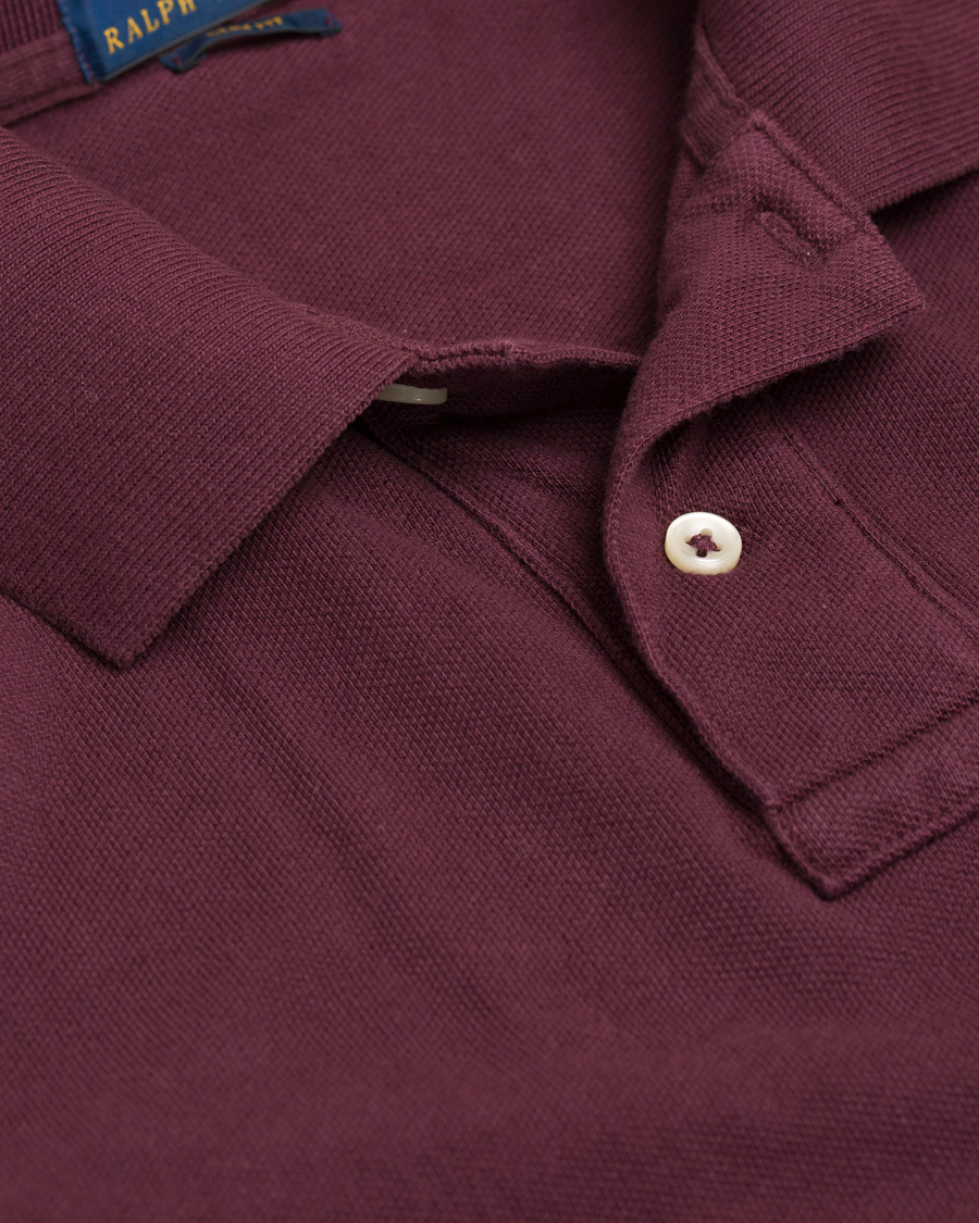 Mies | Pikeet | Polo Ralph Lauren | Slim Fit Polo Classic Burgundy