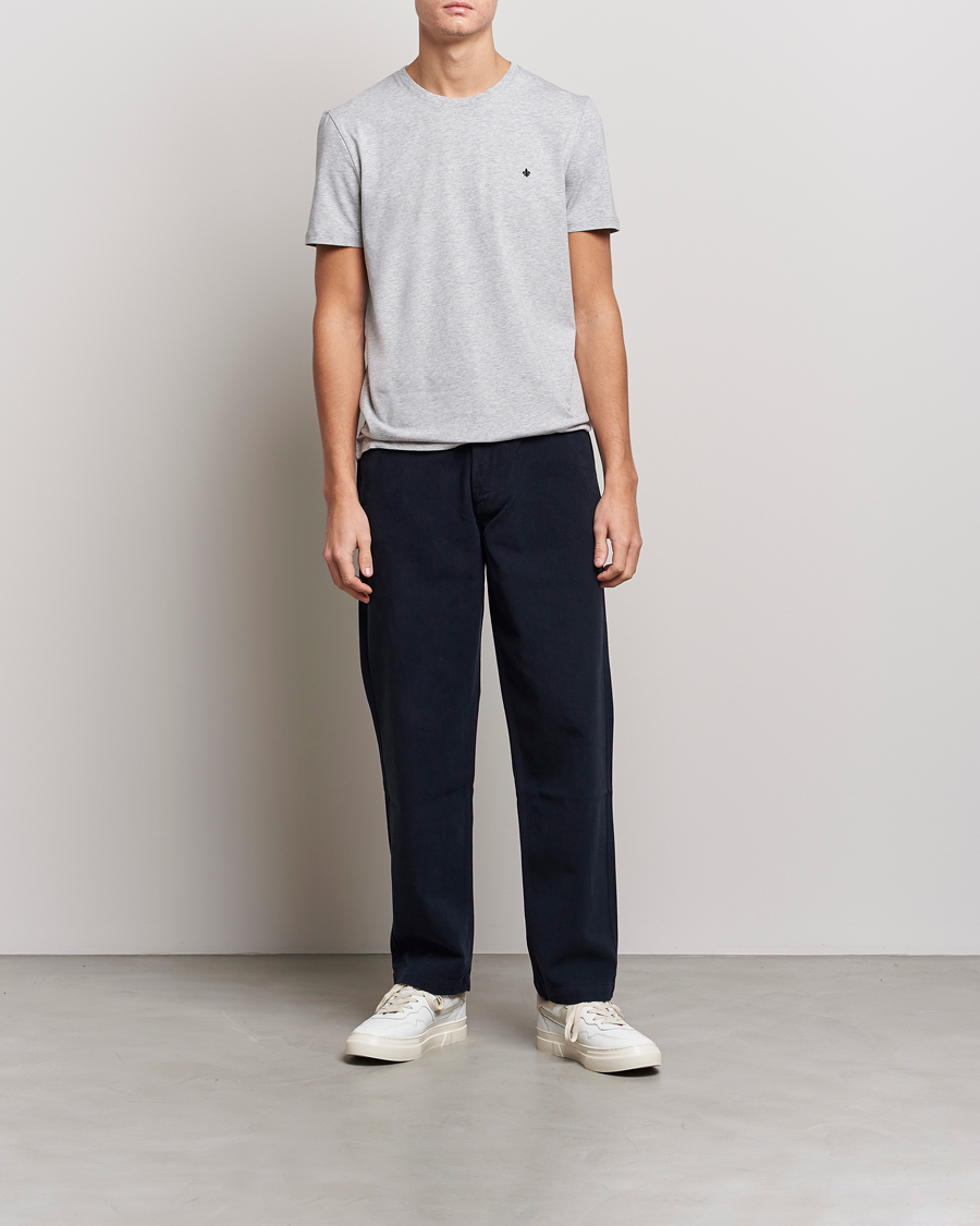 Mies | T-paidat | Morris | James Crew Neck Tee Grey