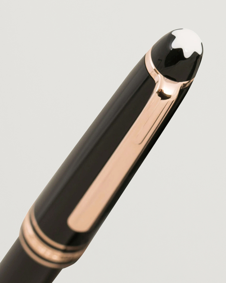 Mies | Kynät | Montblanc | 163 Classique Meisterstück Rollerball Pen Red Gold