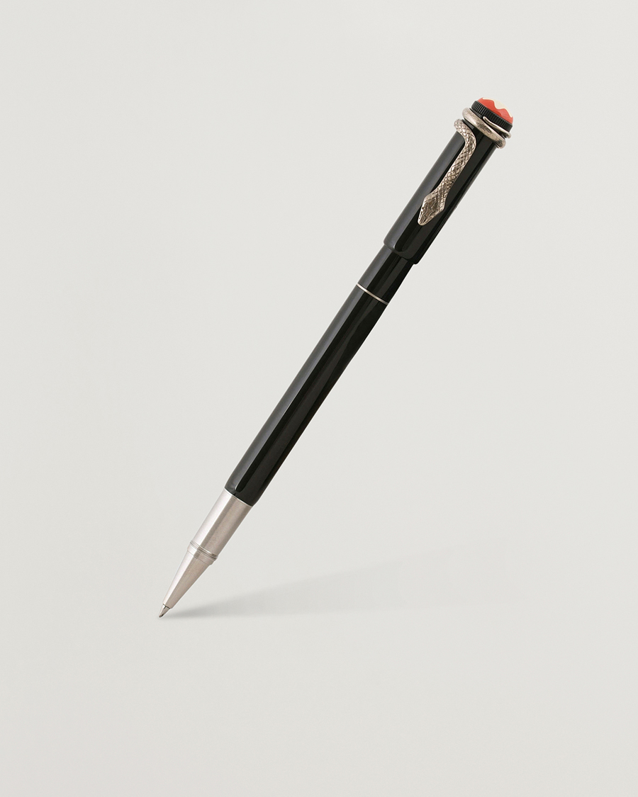 Mies | Kynät | Montblanc | Heritage Rouge & Noir Rollerball Pen Black