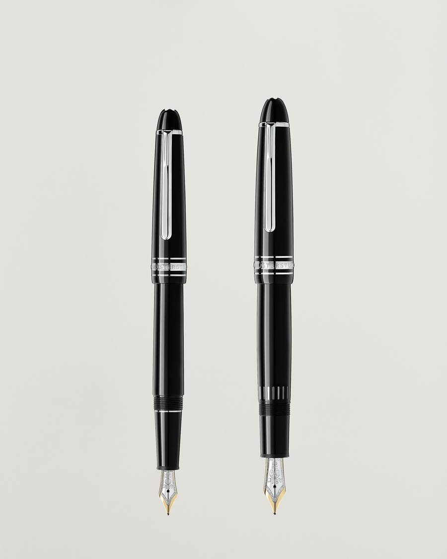 Mies | Kynät | Montblanc | 145 Meisterstück M Fountain Pen Platinum Line
