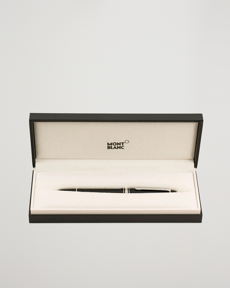 Mies |  | Montblanc | 145 Classique Meisterstück F Fountain Pen Platinum Line
