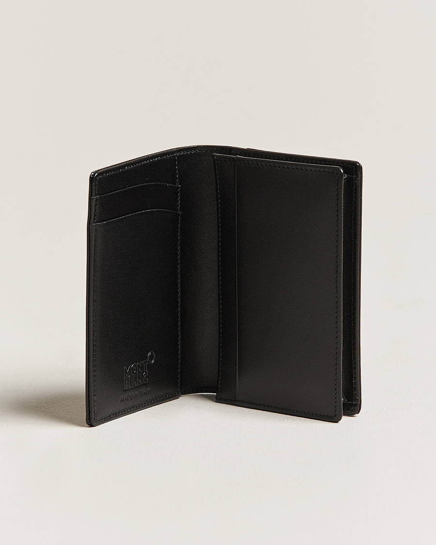 Mies | Montblanc MST Business Card Holder Gusset Black | Montblanc | MST Business Card Holder Gusset Black