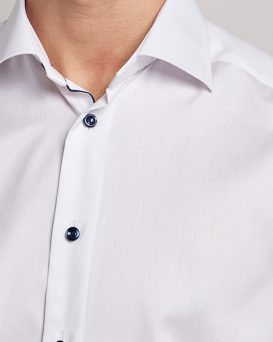 Mies | Kauluspaidat | Eton | Slim Fit Signature Twill Shirt White