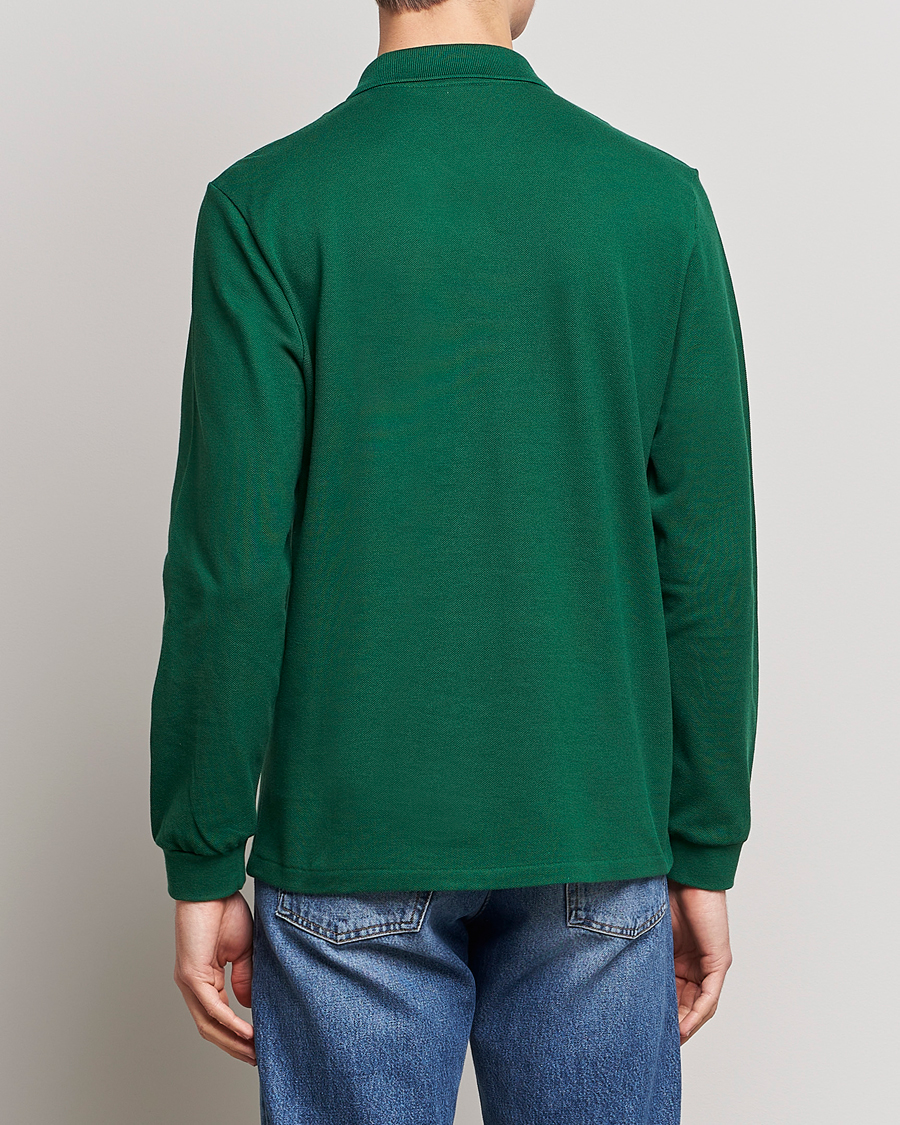 Mies | Vaatteet | Lacoste | Long Sleeve Piké Green