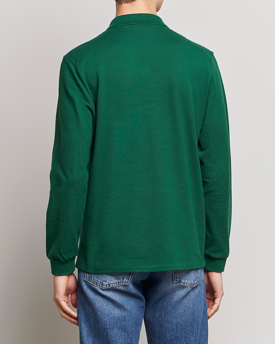 Mies | Pikeet | Lacoste | Original Long Sleeve Polo Piké Green