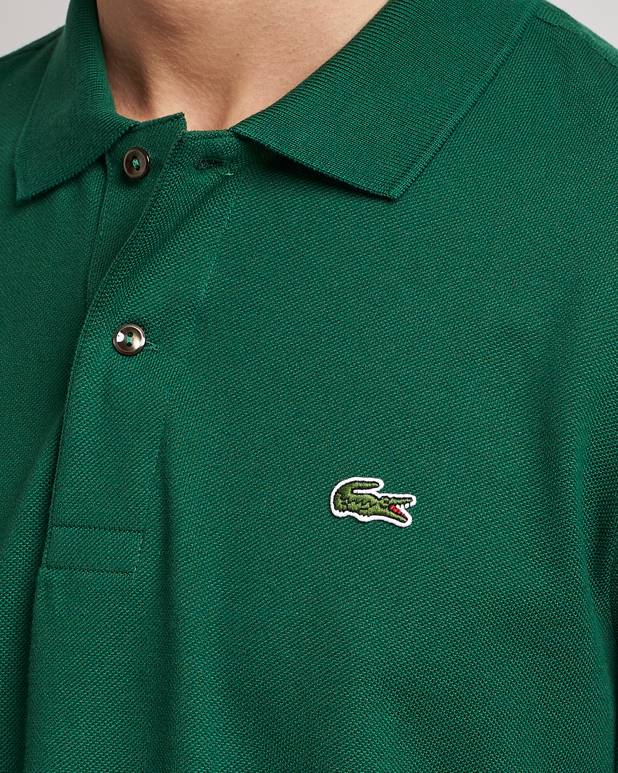 Mies | Pikeet | Lacoste | Original Long Sleeve Polo Piké Green