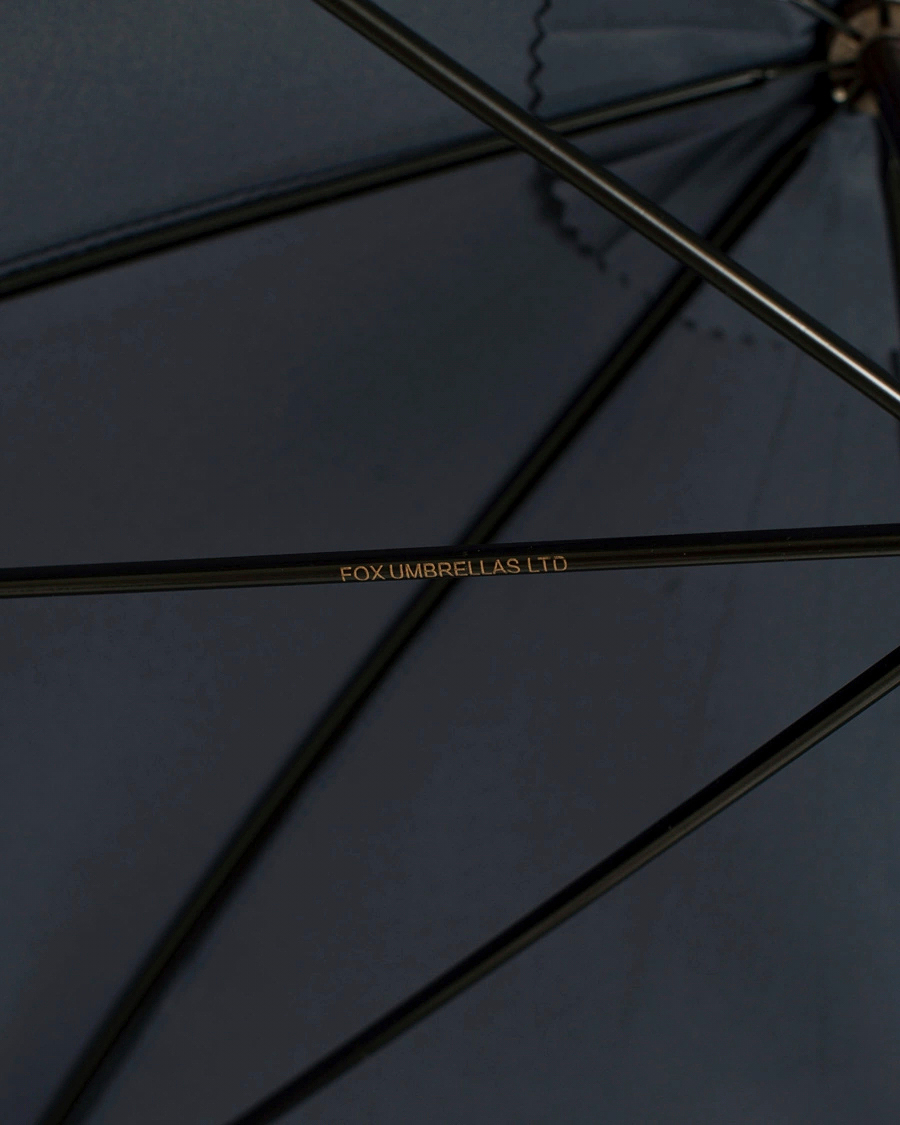 Mies | Fox Umbrellas Silver Dog Umbrella Navy | Fox Umbrellas | Silver Dog Umbrella Navy