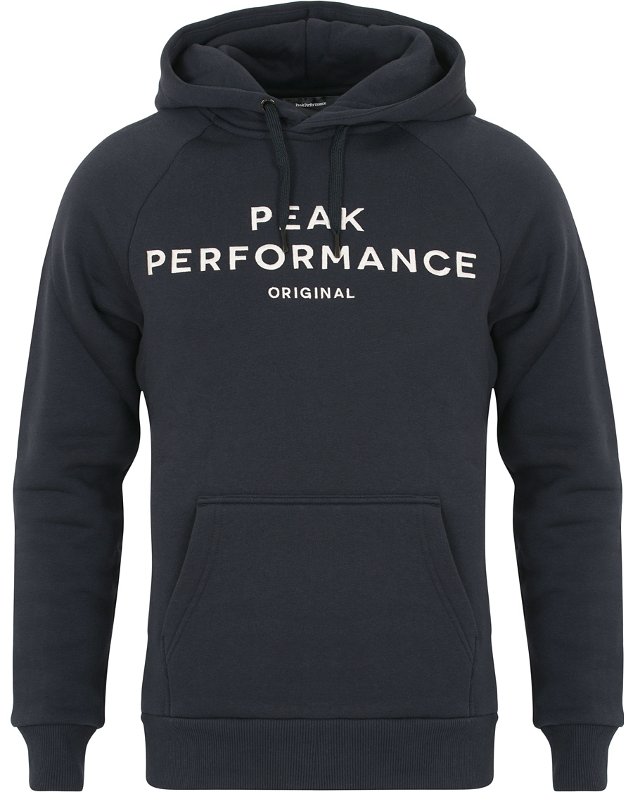 Mies | Puserot | Peak Performance | M Logo Hoodie Navy