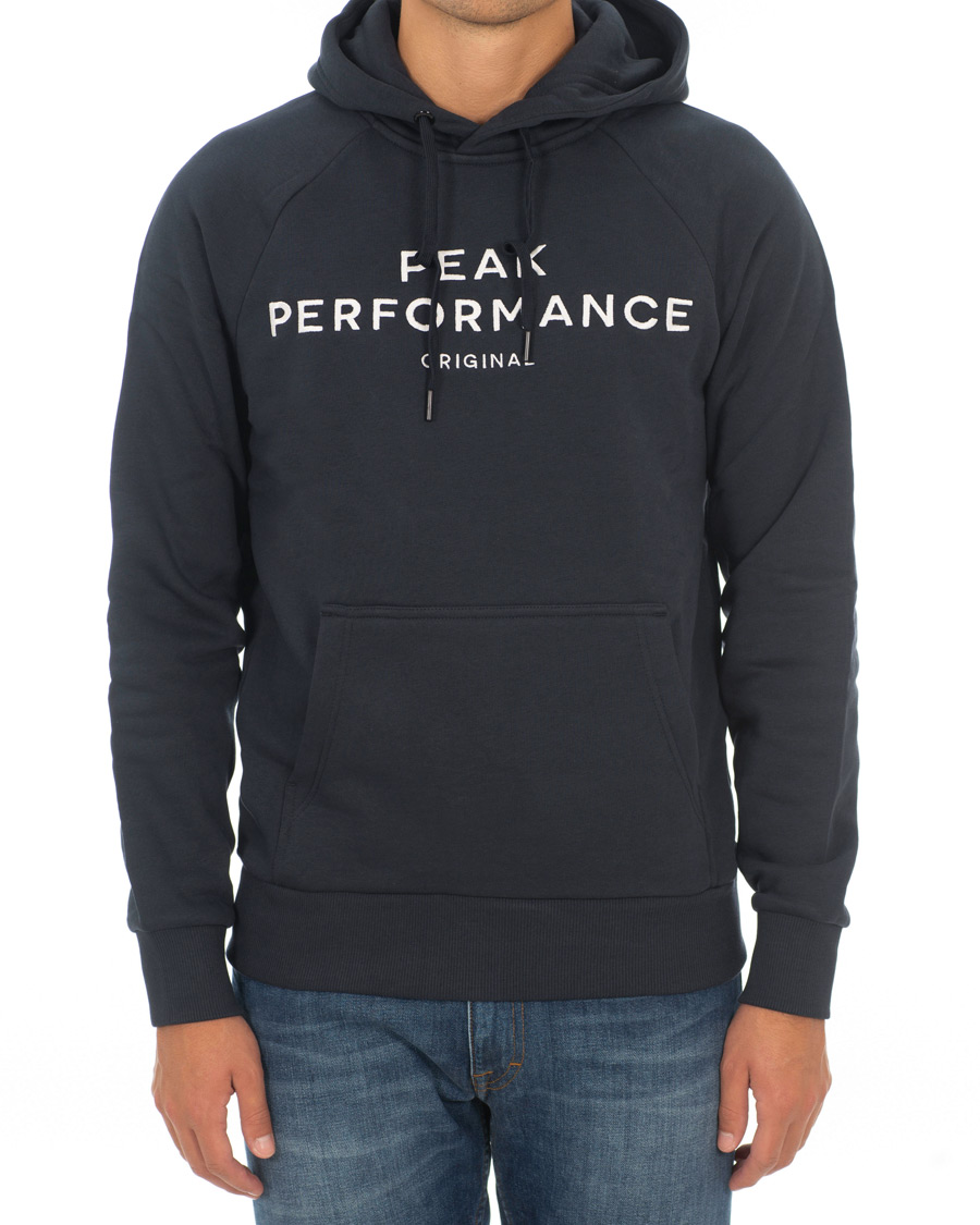 Mies | Puserot | Peak Performance | M Logo Hoodie Navy